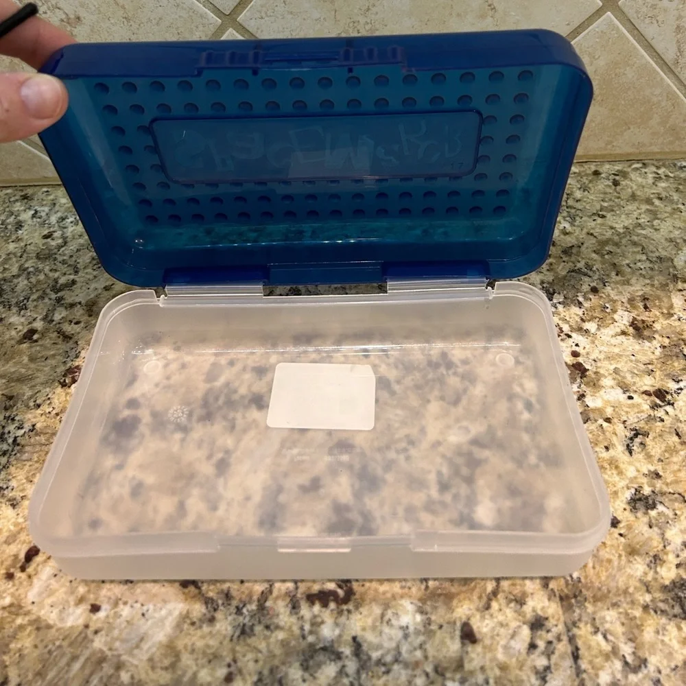 Vintage Spacemaker school box pencil case